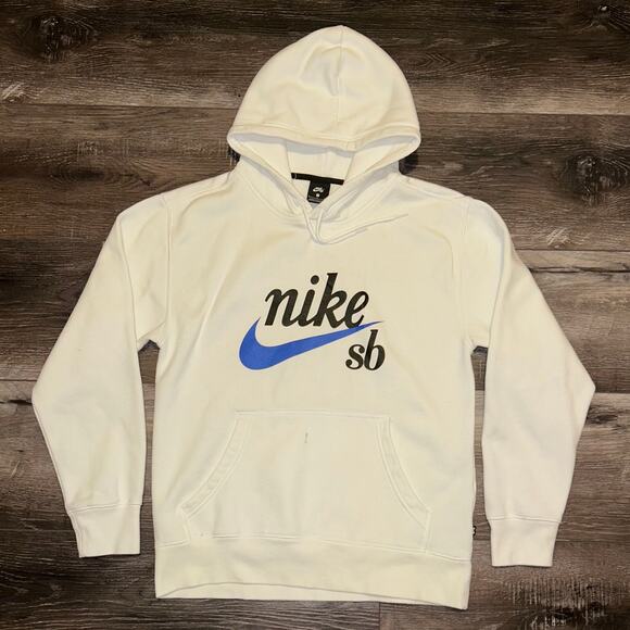 Nike sb Hoodie White Men's Size Small (unisex) - Picture 1 of 7